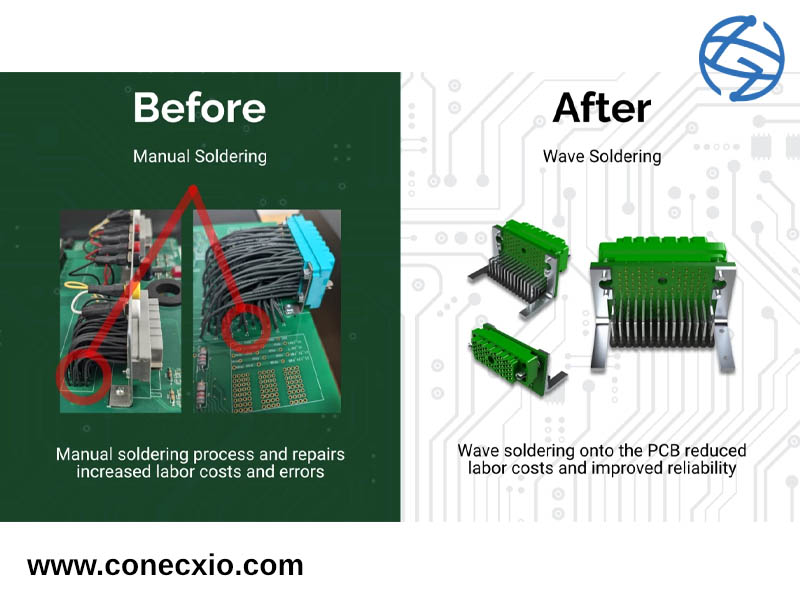 کانکتور PCB برد